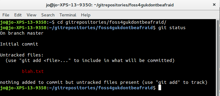 Git Status #1